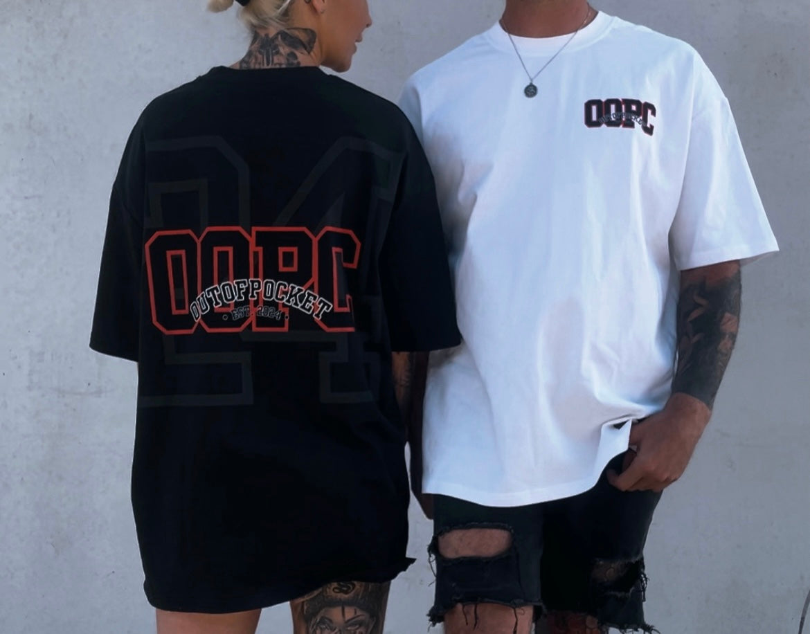 ‘24 Tee - Black/Red