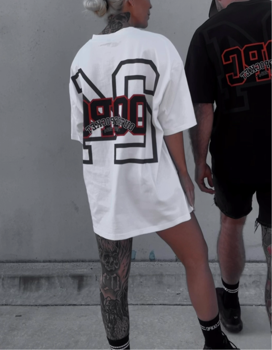 ‘24 Tee - White/Red