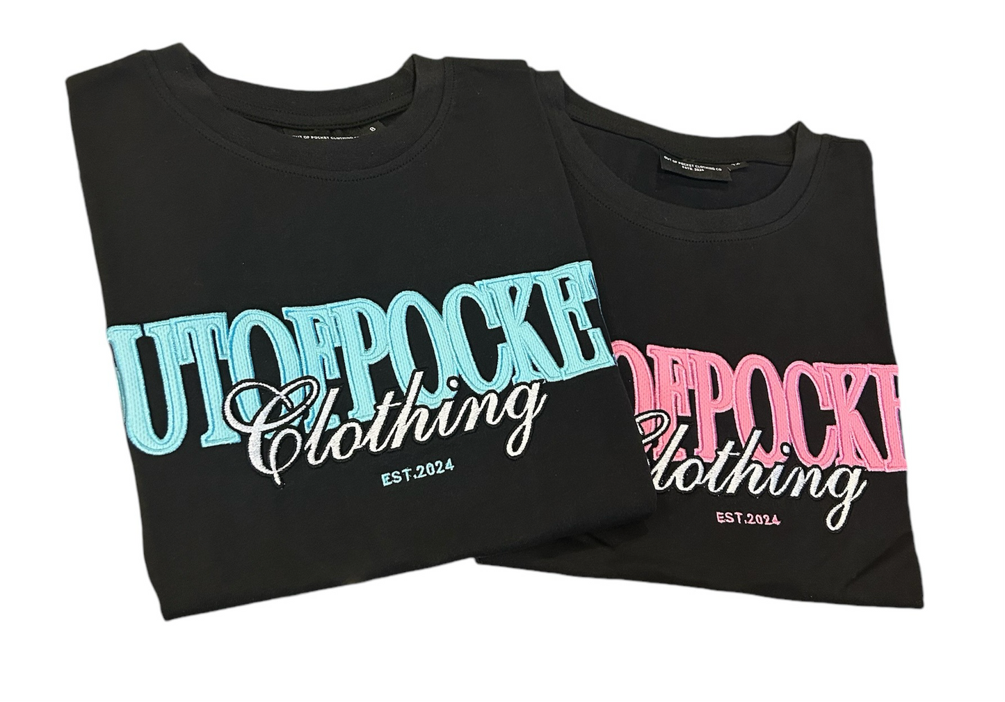 Kids Block Logo Tee - Blue.