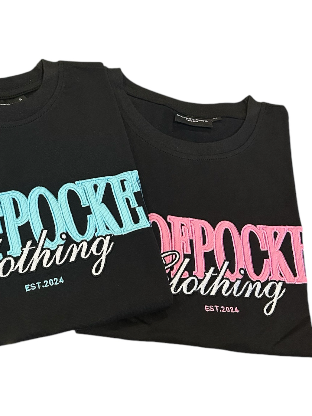 Kids Block Logo Tee - Pink