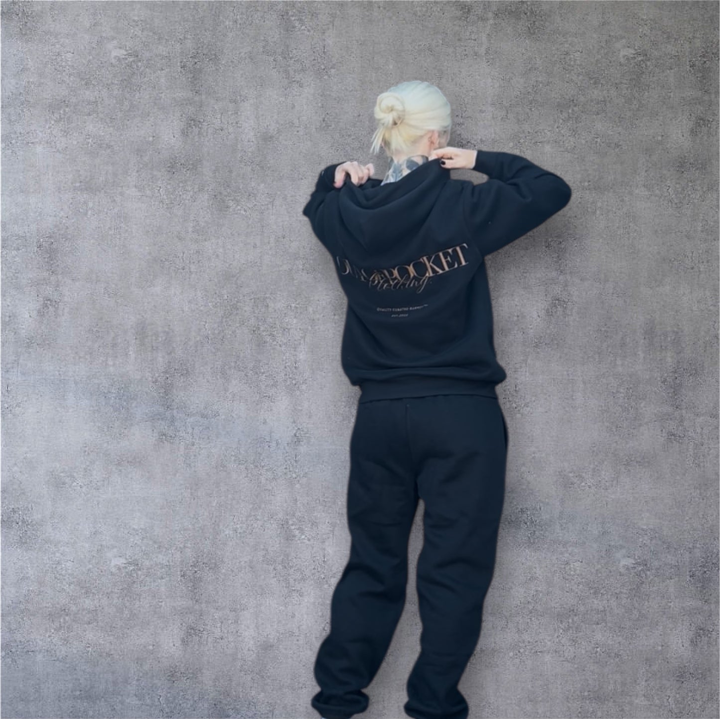 Black Trackpants.