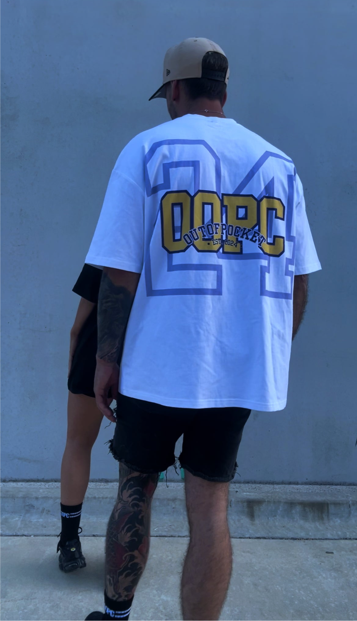 ‘24 Tee - White/Yellow