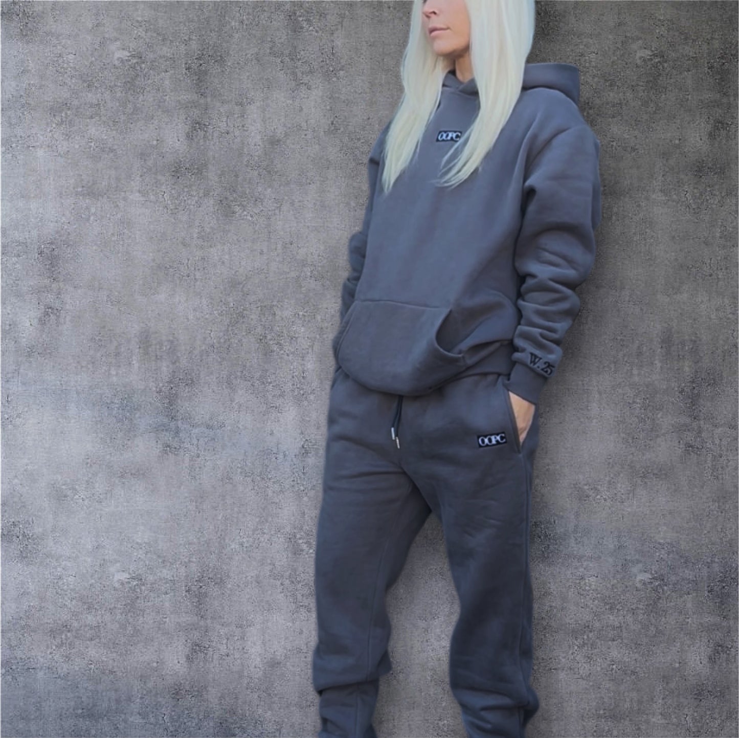 Gray Hoodie.