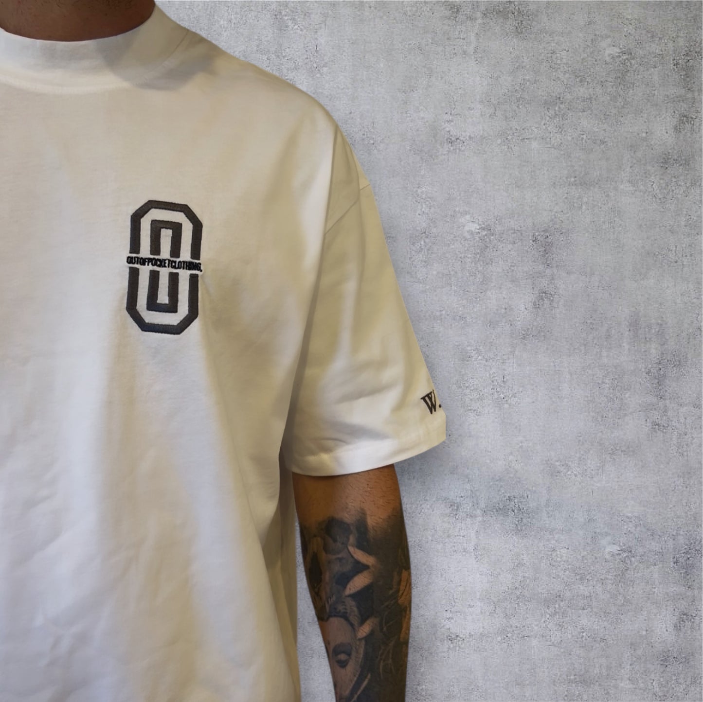 “O” Tee - White.